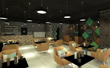 Themed Café Interior Fit-Out – Sharjah